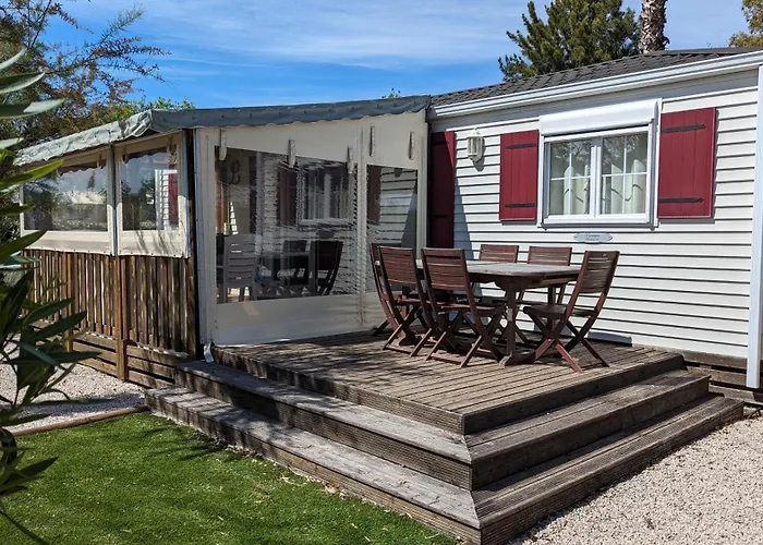 Mobil Home A 200M De La Mer Au Camping Des Pins Maritimes